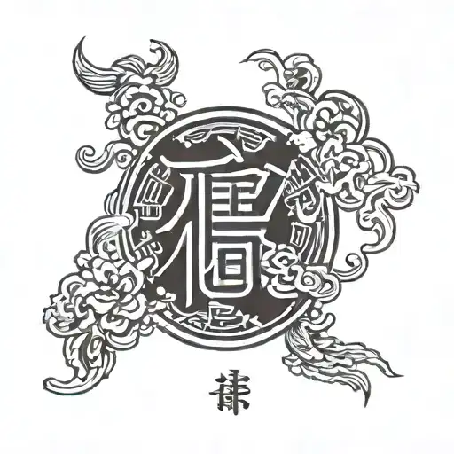 Chinese Characters Luck