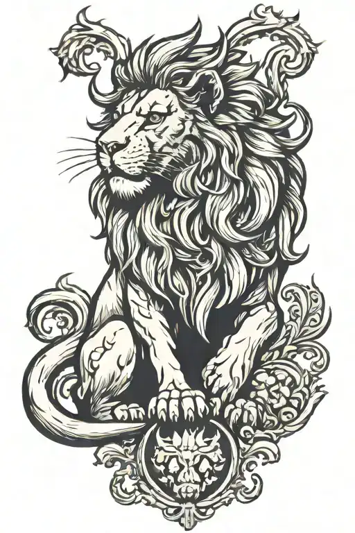 Lion Rampant Lion