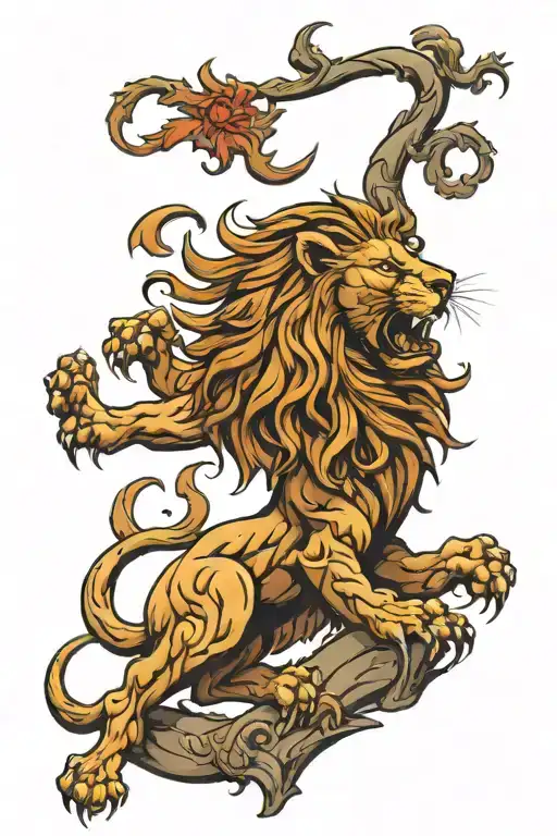 Lion Rampant Lion