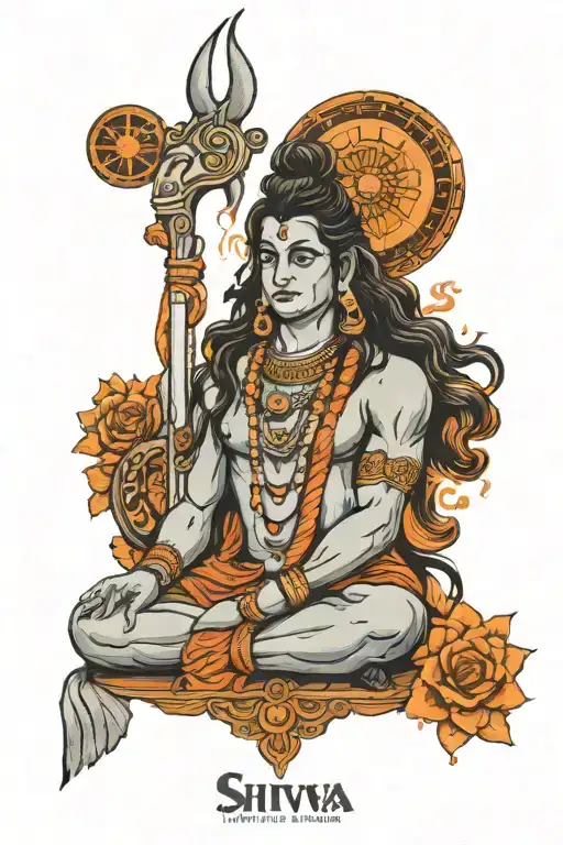 Lord Shiva With Date Of Birth And Time With Zodiac Leo