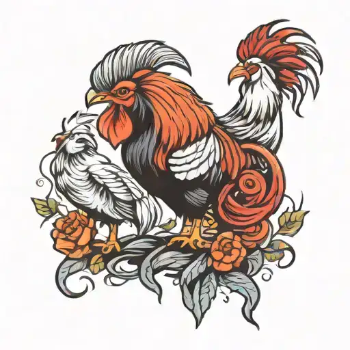 Ram And Rooster
