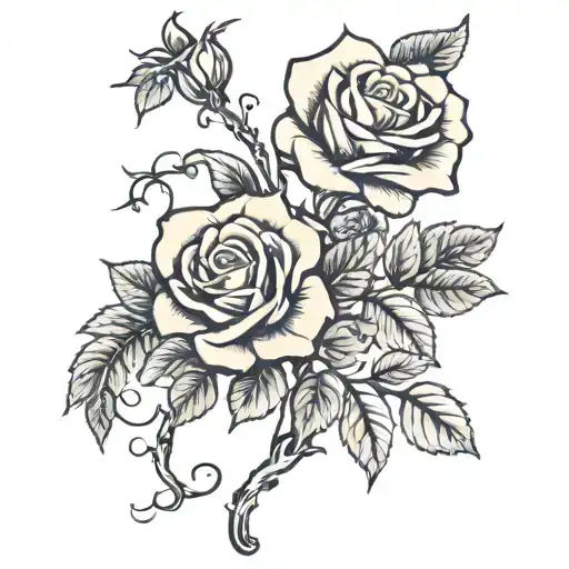 Rose Or Sharon Vines