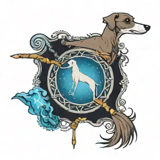 Elder Wand From Harry Potter Patronus Charm Italian Greyhound