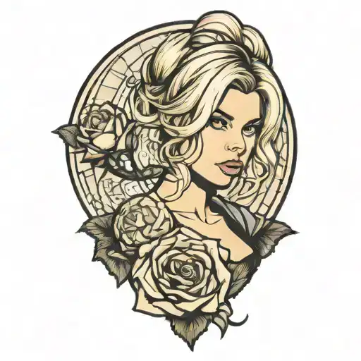 Rose Tyler Pinup Girl