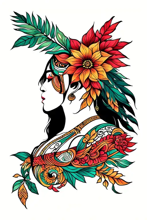 Filipino Tribal Half Sleeve