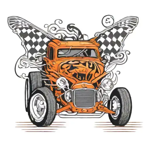 Dirt Track Modified Car