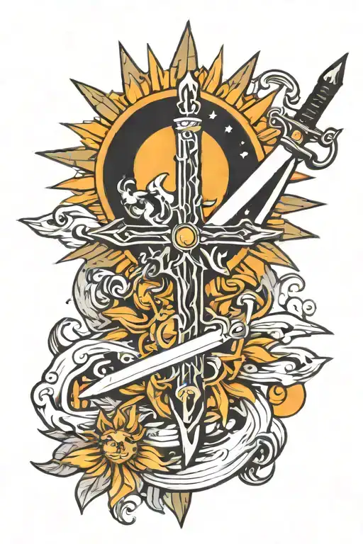 Sword And Sun And Moon
