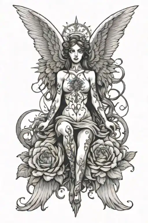 Seraphim Angel Symmetrical