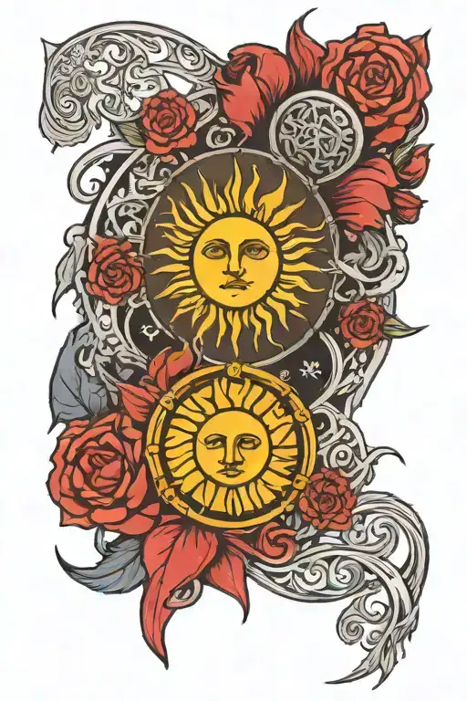 The Sun Tarot Card In A Game Of Thrones Inspired