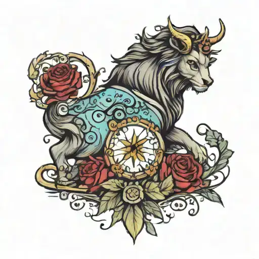 Beauty Beast Tarot Card