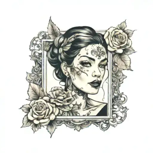 Portrait Polaroid Photo