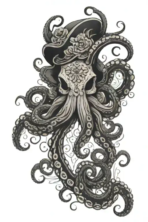 Octopus Day Of The Dead