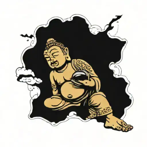 Weights Training Spiritual Buddha Inner Peace