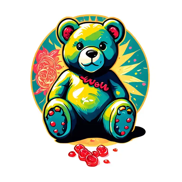 Gummy Bear Sitting