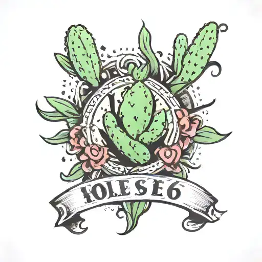 Hole 16 Logo Inside Cactus