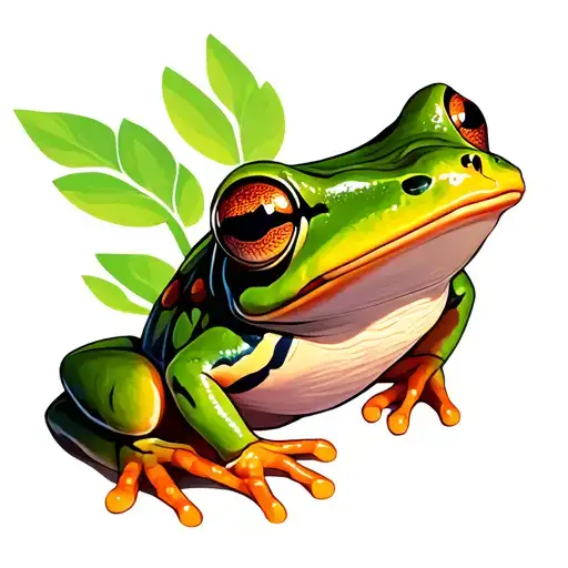 Brando Cheisa Tattoo Inspired Frog