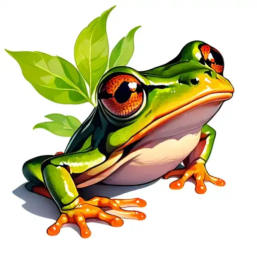 Brando Cheisa Tattoo Inspired Frog