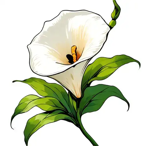 White Calla Lily 07-17-17