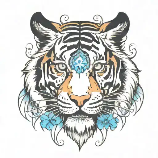 Blue Eyed Tiger Bull