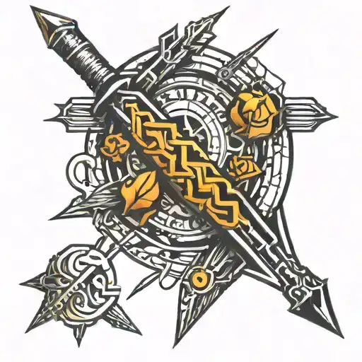 Arrow Weapon Being Forged