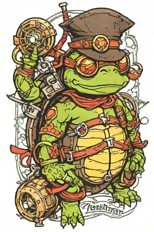 Teenage Mutant Ninja Turtle Steampunk