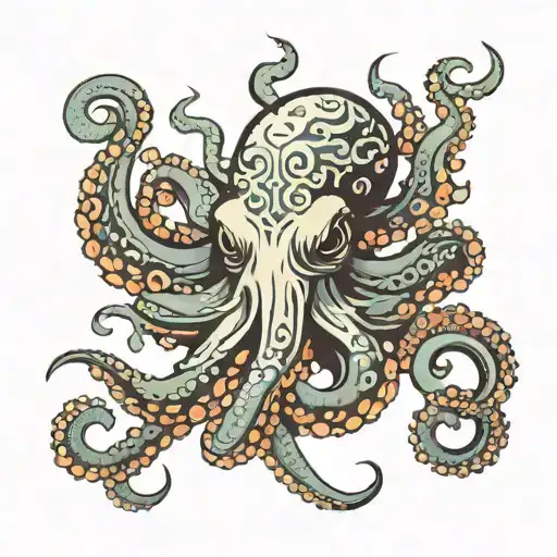 Japanese Octopus With Spikes