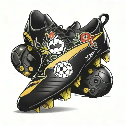 Soccer Cleat With Mh And 3