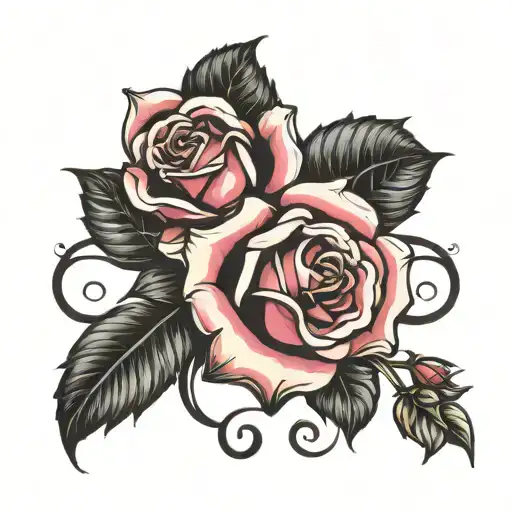 Mystical Rose Intertwined