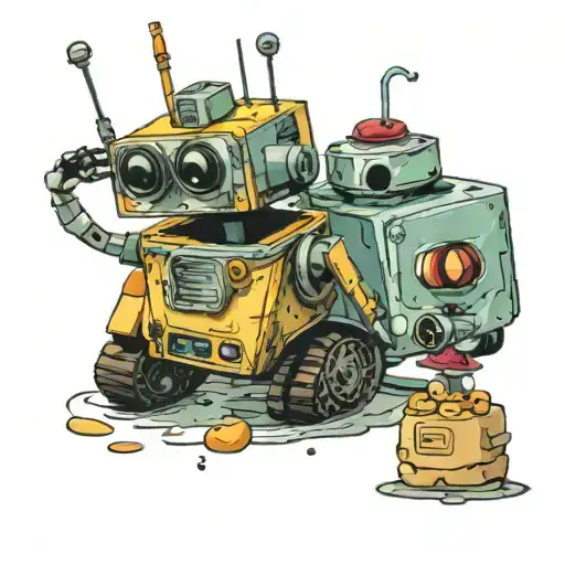 Walle And Eva As Disney Desserts