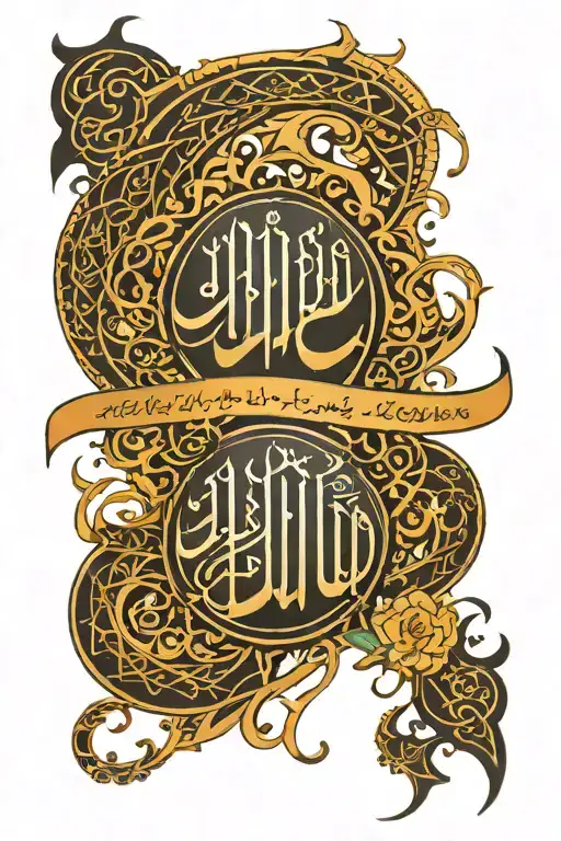 Muslim And Arabic Calligraphy