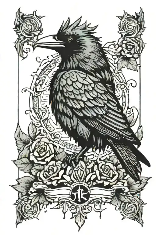 Book Rain Raven Crown