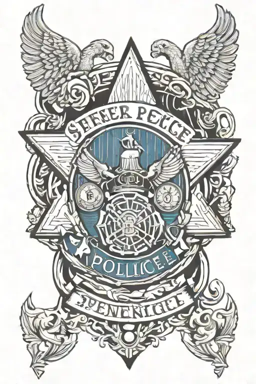 Spencer Police And Free Masonry Symbols