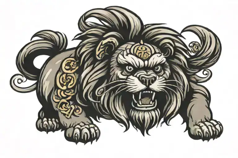 Shi Tzu Lion
