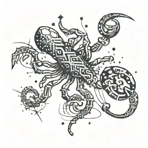 Love Scorpio Constellation