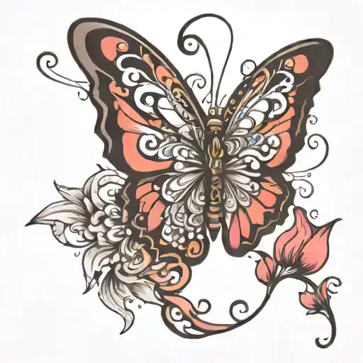 The Word 'Vulnerability' Turning Into A Butterfly Emerging