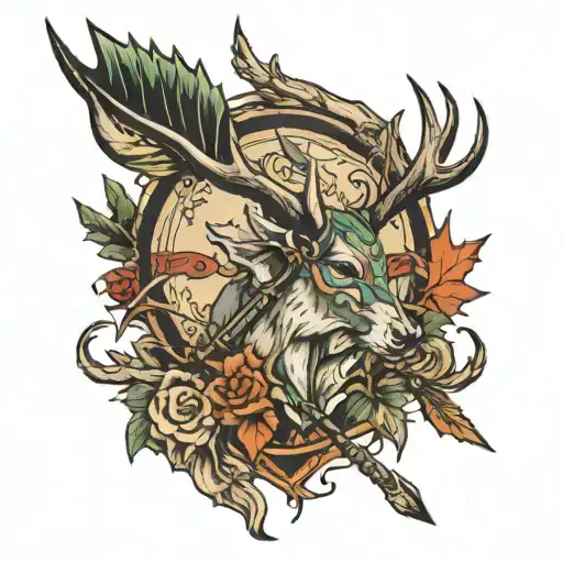 Arrow Hunting Antlers