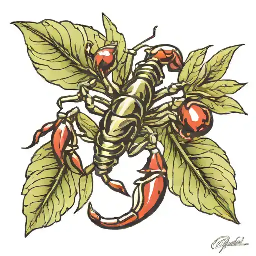 Olive Leaf Scorpio