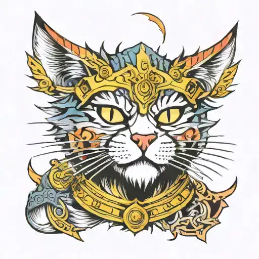 Cat Warrior David Computer