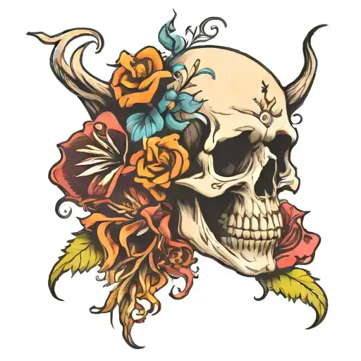 Skull Flower
