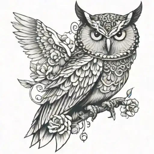 Cleopatra Make Tattoo To Seasar A Owl