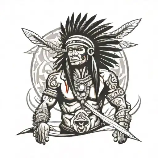 Taino Indian Warrior