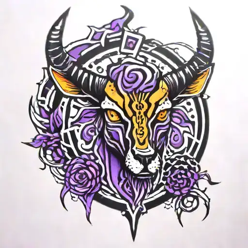 Black And Purple Impala Cyborg