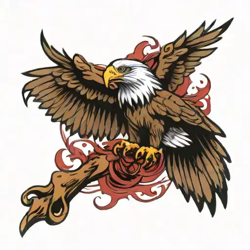 Eagle And Blood