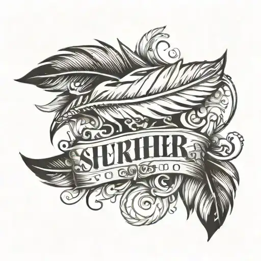 Feather With Surname