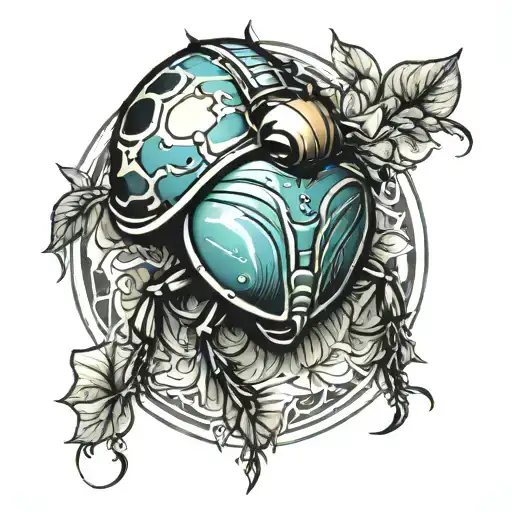 June Bug On A Football