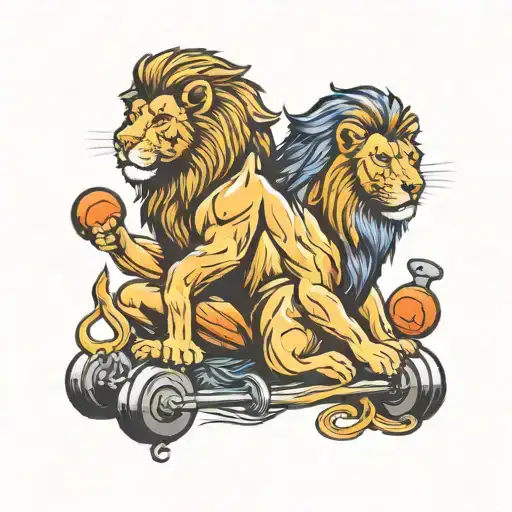 Lion And Dumbell