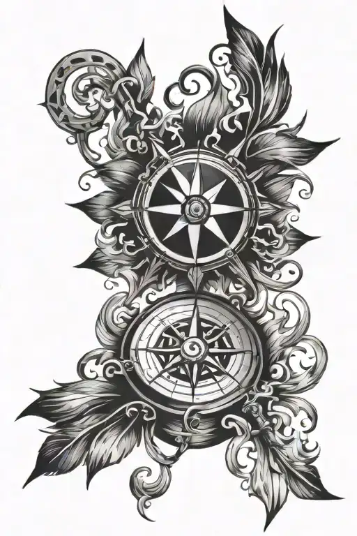 Flaming Compass