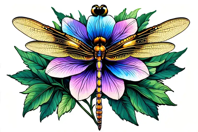 Dragonfly Morning Glory