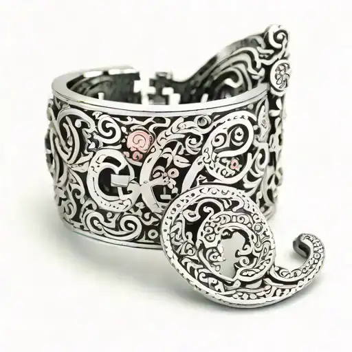 Bracelet From Letters Caticezimara