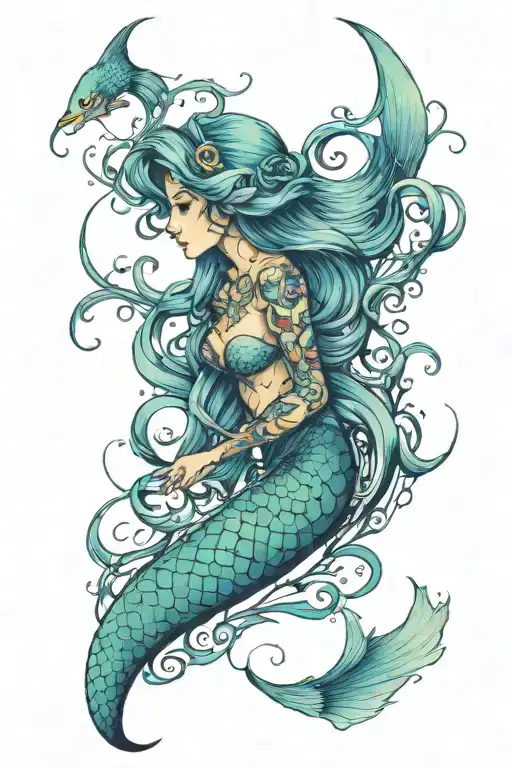 Mermaid Blue